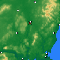 Nearby Forecast Locations - Карлоу - карта