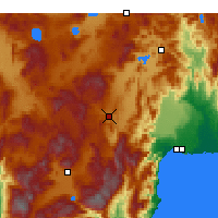 Nearby Forecast Locations - Коркутели - карта