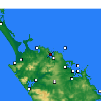 Nearby Forecast Locations - Whangaroa - карта