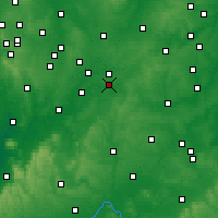 Nearby Forecast Locations - Draycote - карта