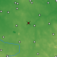 Nearby Forecast Locations - Пётркув-Трыбунальски - карта