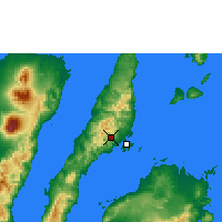 Nearby Forecast Locations - Себу - карта