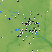 Nearby Forecast Locations - Кристал - карта