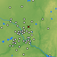 Nearby Forecast Locations - Лайно-Лейкс - карта