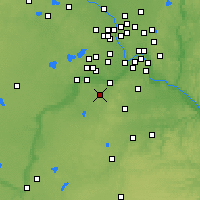 Nearby Forecast Locations - Прайор-Лейк - карта