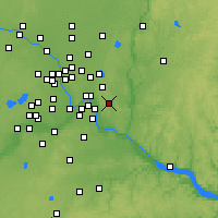 Nearby Forecast Locations - Вудбери - карта