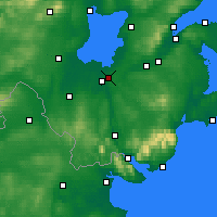 Nearby Forecast Locations - Крейгавон - карта