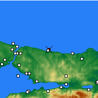 Nearby Forecast Locations - Шиле - карта