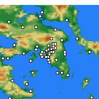 Nearby Forecast Locations - Галацион - карта