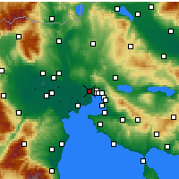 Nearby Forecast Locations - Stavroupoli - карта