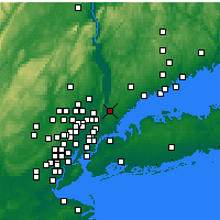 Nearby Forecast Locations - Йонкерс - карта