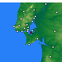 Nearby Forecast Locations - Баррейру - карта