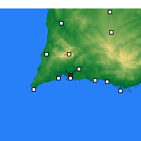 Nearby Forecast Locations - Портиман - карта