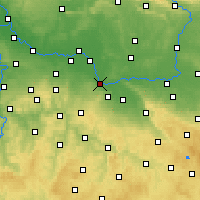 Nearby Forecast Locations - Колин - карта