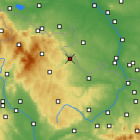 Nearby Forecast Locations - Крнов - карта