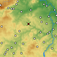Nearby Forecast Locations - Раковник - карта