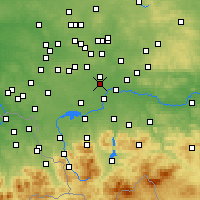 Nearby Forecast Locations - Берунь - карта