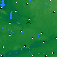 Nearby Forecast Locations - Хощно - карта