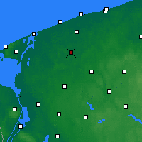Nearby Forecast Locations - Грыфице - карта