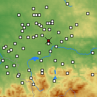 Nearby Forecast Locations - Лендзины - карта
