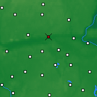 Nearby Forecast Locations - Накло-над-Нотецён - карта
