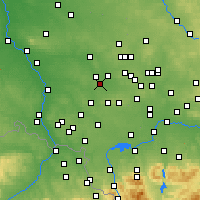 Nearby Forecast Locations - Руда-Слёнска - карта