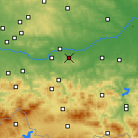 Nearby Forecast Locations - Величка - карта