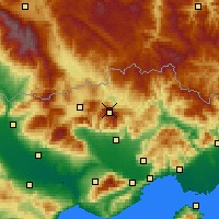 Nearby Forecast Locations - Lailias - карта