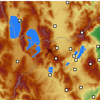 Nearby Forecast Locations - Vigla - Pisoderi - карта