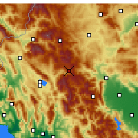 Nearby Forecast Locations - Мецовон - карта