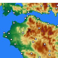 Nearby Forecast Locations - Ароания - карта