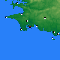 Nearby Forecast Locations - Беноде - карта
