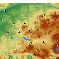 Nearby Forecast Locations - Приего-де-Кордова - карта