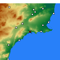 Nearby Forecast Locations - Масаррон - карта