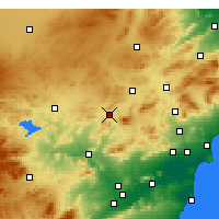 Nearby Forecast Locations - Хумилья - карта