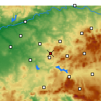 Nearby Forecast Locations - Кабра - карта