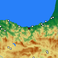 Nearby Forecast Locations - Сараус - карта