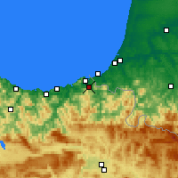 Nearby Forecast Locations - Ирун - карта