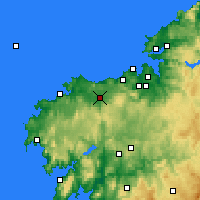 Nearby Forecast Locations - Карбальо - карта