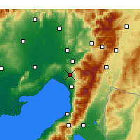 Nearby Forecast Locations - Эрзинь - карта