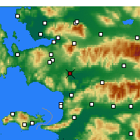 Nearby Forecast Locations - Torbalı - карта