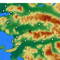 Nearby Forecast Locations - Tire - карта