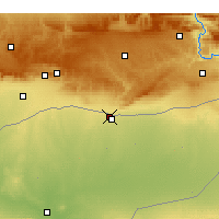 Nearby Forecast Locations - Нусайбин - карта