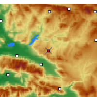 Nearby Forecast Locations - Кула - карта