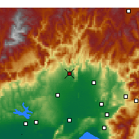 Nearby Forecast Locations - Kozan - карта