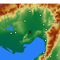 Nearby Forecast Locations - Джейхан - карта