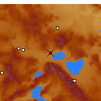 Nearby Forecast Locations - Bolvadin - карта