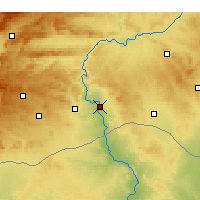 Nearby Forecast Locations - Биреджик - карта