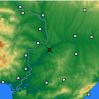 Nearby Forecast Locations - Узункёпрю - карта