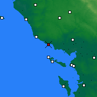 Nearby Forecast Locations - Jard-sur-Mer - карта